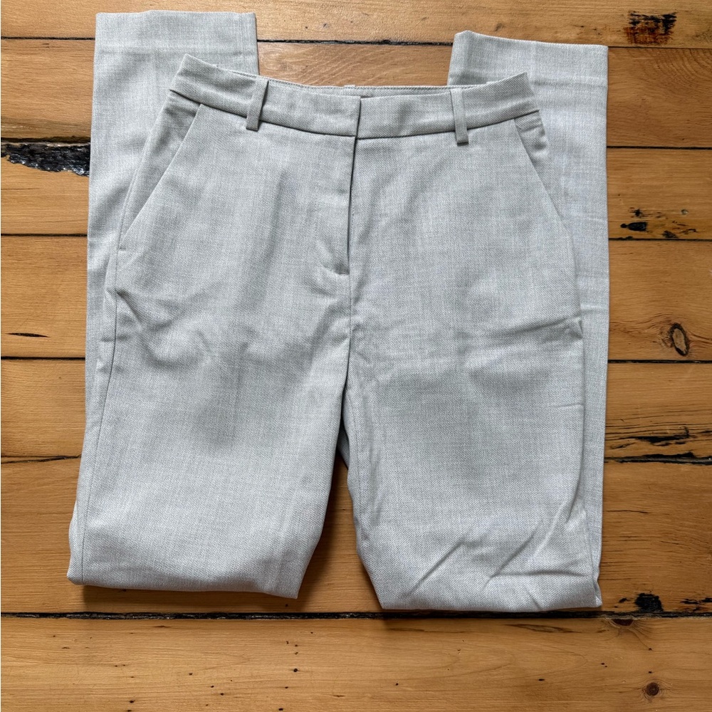 NEVER WORN Light Gray Tailored Dress Pants